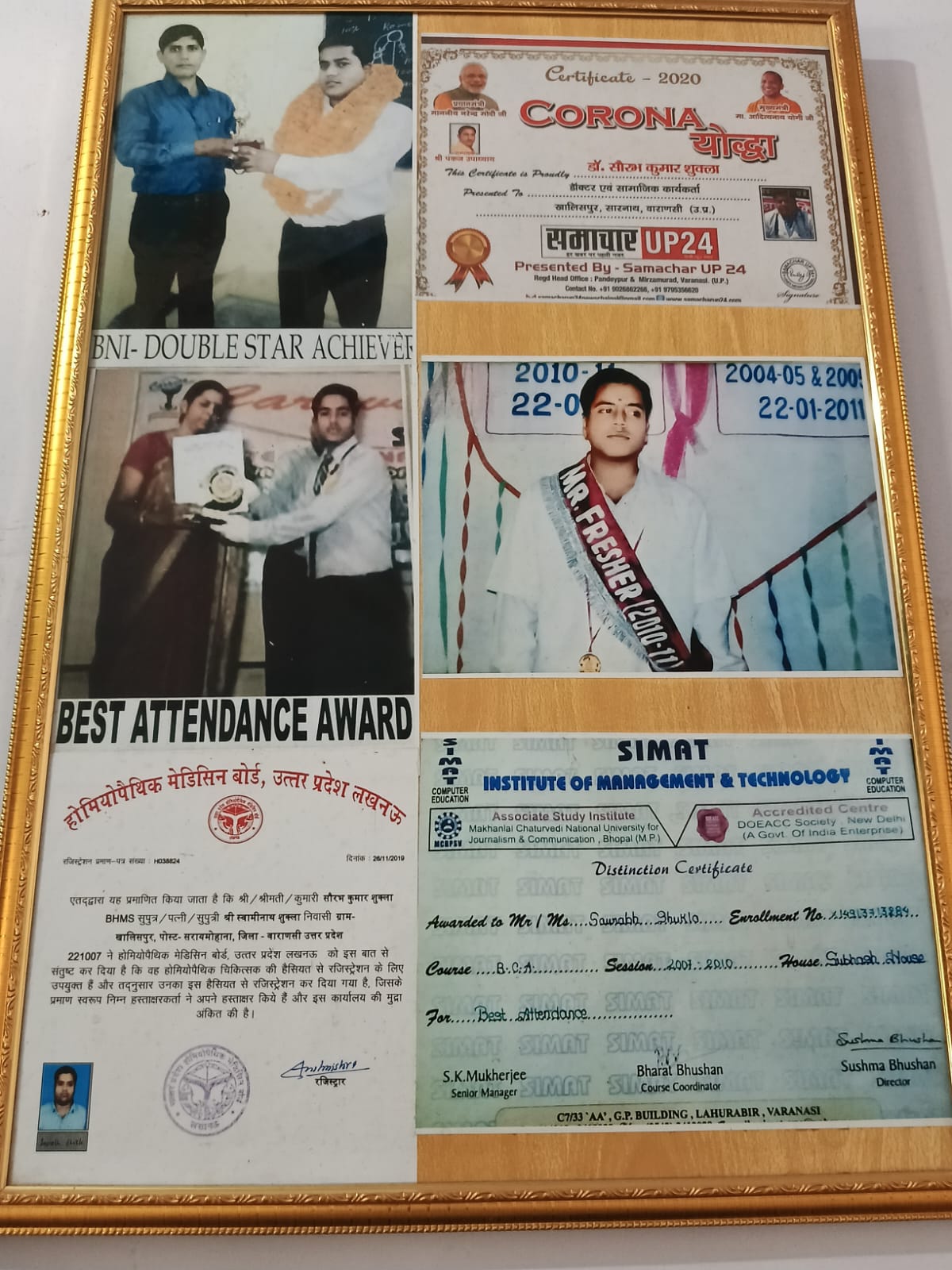 BNI Excellence Recognition